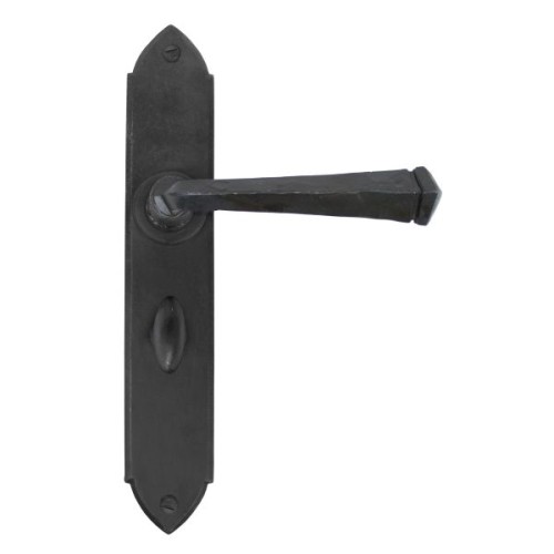 GOTHIC LEVER HANDLE ON BACKPLATE